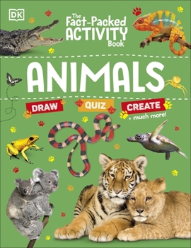Paperback DK Children The Fact-Packed Activity Book Animals. Book