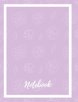 Composition Notebook: Lined Notebook Journal Paperback – Lilac Flowers – 120 Ruled Pages – Large (8.5 x 11 inches) – Back To School – Kids – Teens - ... – Diary – Planner – Composition - Songwriting