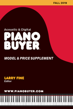Paperback Piano Buyer Model & Price Supplement / Fall 2019 Book