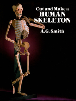 Paperback Cut and Make a Human Skeleton Book