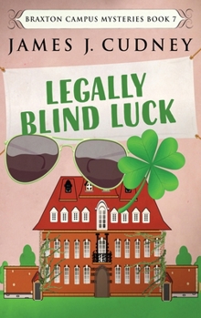 Hardcover Legally Blind Luck [Large Print] Book