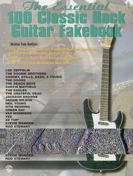 Paperback Essential Classic Rock Guitar Fakebook Book