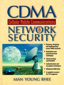 Hardcover CDMA Cellular Mobile Communications and Network Security Book