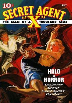 Paperback Secret Agent "X" - Halo Of Horror Book