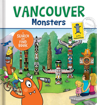 Hardcover Vancouver Monsters Book