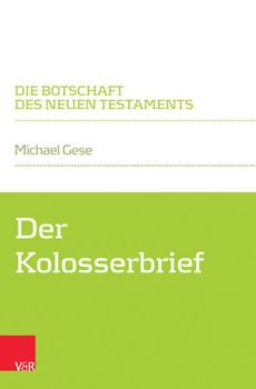 Paperback Der Kolosserbrief [German] Book