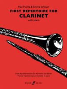 Paperback First Repertoire for Clarinet with Piano Book