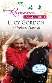 Mass Market Paperback A Mistletoe Proposal [Large Print] Book