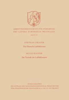 Paperback Das Deutsche Luftbildwesen / Die Technik Des Luftbildwesens [German] Book