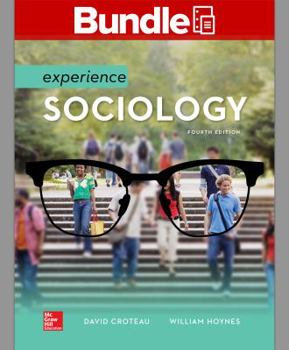 Product Bundle Gen Combo Looseleaf Experience Sociology; Connect Access Card [With Access Code] Book