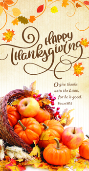 Misc. Offering Envelope - Happy Thanksgiving Book
