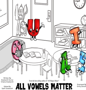 Hardcover All Vowels Matter Book