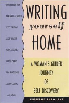 Paperback Writing Yourself Home: A Woman's Guided Journey of Self Discovery Book