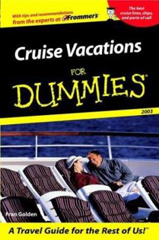 Paperback Cruise Vacations for Dummies 2003 Book