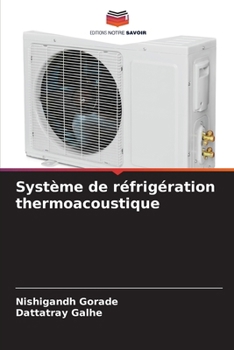 Paperback Système de réfrigération thermoacoustique [French] Book