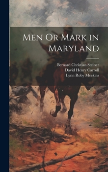 Hardcover Men Or Mark in Maryland Book