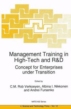 Paperback Management Training in High-Tech and R&d: Concept for Enterprises Under Transition Book
