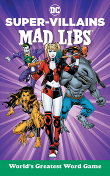 Paperback DC Super-Villains Mad Libs Book