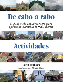 Paperback De cabo a rabo - Actividades: O guia mais compreensivo para aprender espanhol jamais escrito [Portuguese] Book