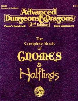 Paperback Complete Book of Gnomes and Haflings, Phbr9: Advanced Dungeons and Dragons Accessory Book