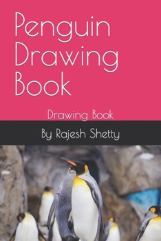 Paperback Penguin Drawing Book: Drawing Book