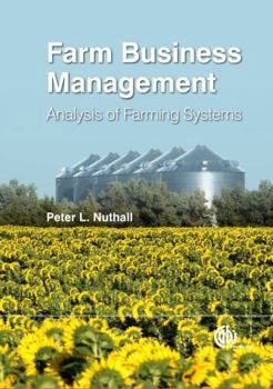 Hardcover Farm Business Management: Analysis of Farming Systems Book