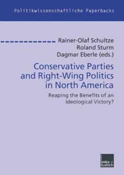 Paperback Conservative Parties and Right-Wing Politics in North America [German] Book