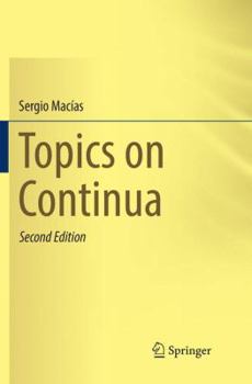 Paperback Topics on Continua Book