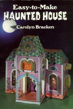 Paperback Easy-To-Make Haunted House Book