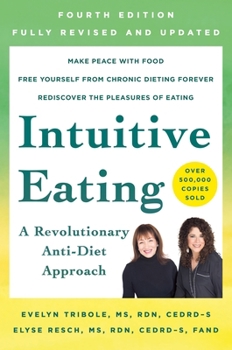 Paperback Intuitive Eating, 4th Edition Book