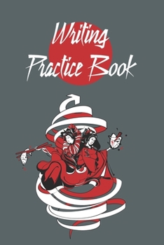 Paperback Writing Practice Book: Practisce Book For Japanese and Chinese or Calligraphy - 6x9 '' - 120 Genkouyoushi - Pages - For Kanji, Hiragana und K Book