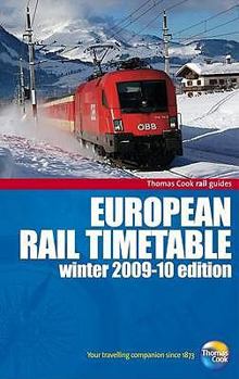 Paperback European Rail Timetable Winter 2009-10: Independent Traveller's Edition Book