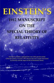 Paperback Einstein's 1912 Manuscript on the Special Theory of Relativity Book