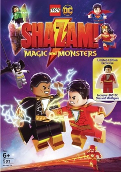 DVD LEGO DC Shazam: Magic & Monsters Book