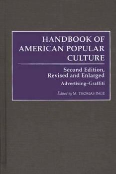 Hardcover Handbook of American Popular Culture: Advertising Games and Toys Book
