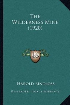 Paperback The Wilderness Mine (1920) Book