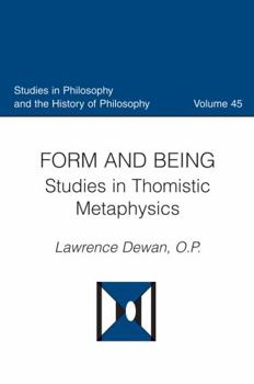 Paperback Form and Being Studies in Thomistic Metaphysics Book