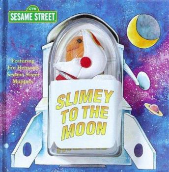 Hardcover Slimey to the Moon Book & Finger Puppet [With Book with Finger Puppet] Book