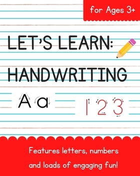 Paperback Let's Learn: Handwriting Book