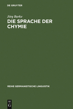 Hardcover Die Sprache der Chymie [German] Book