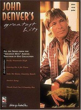 Paperback John Denver's Greatest Hits Book