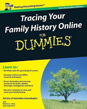 Paperback Tracing Your Family History Online for Dummies Book