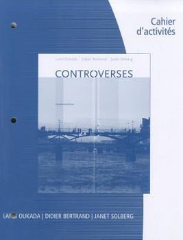 Paperback Controverses, Cahier D'Activites [French] Book