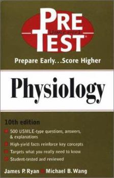 Paperback Physiology: Pretest Self-Assessment and Review Book