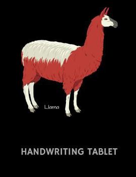 Paperback Llama Handwriting Tablet Book