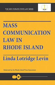 Paperback Mass Communication Law In Rhode Island Book