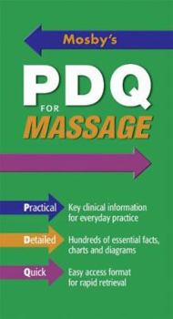 Spiral-bound Mosby's PDQ for Massage Book