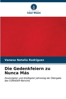 Paperback Die Gedenkfeiern zu Nunca Más [German] Book