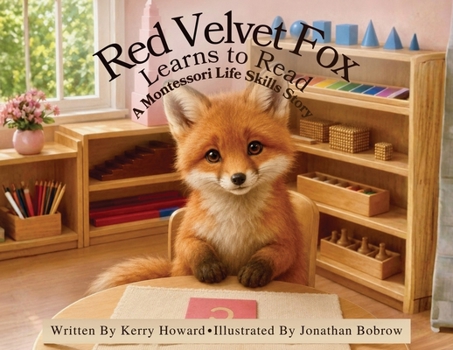 Paperback Red Velvet Fox Learns to Read [Large Print] Book