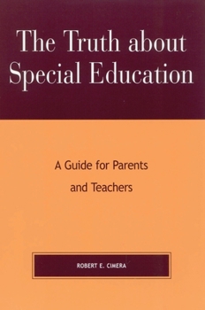 Paperback Truth About Special Education: A Guide for Parents and Teachers Book